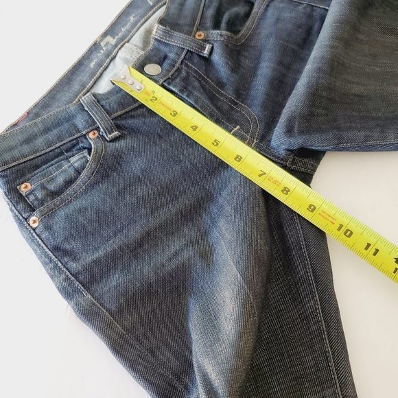 7FAM  Blue Flip Flop Bootcut Jeans - Picture 9 of 11